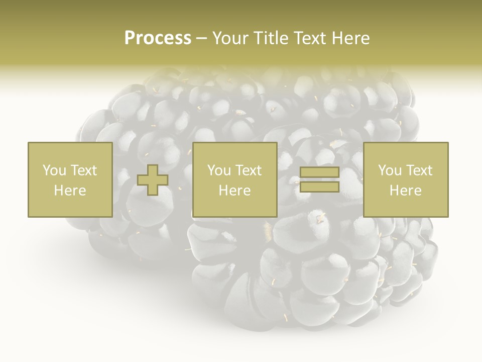 Studio Shot Shiny Macro PowerPoint Template