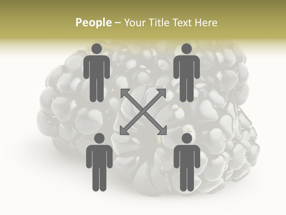 Studio Shot Shiny Macro PowerPoint Template