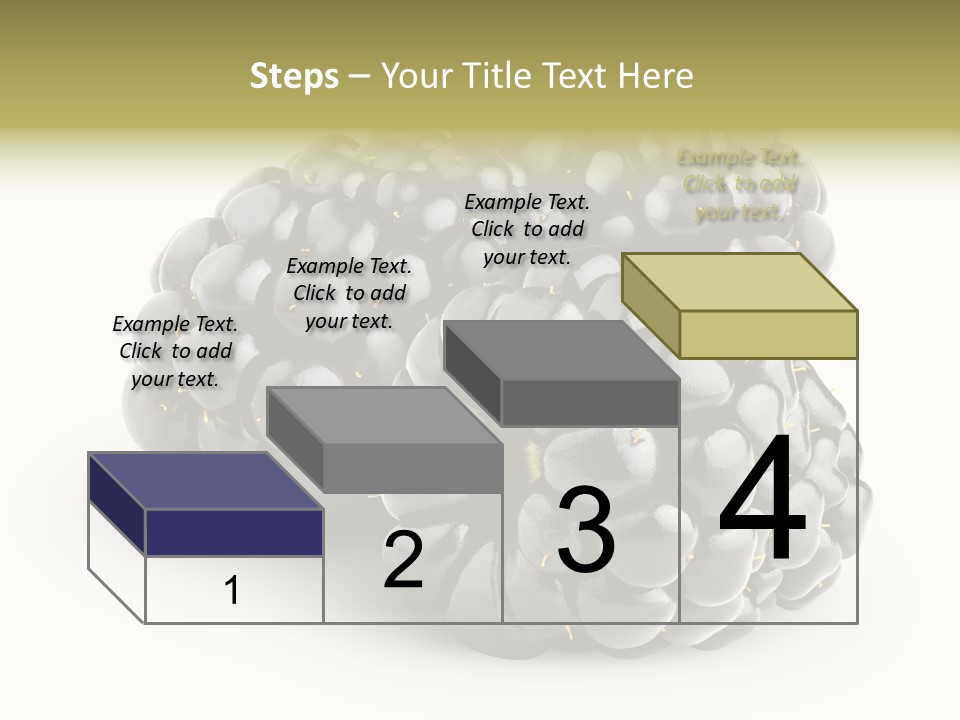 Studio Shot Shiny Macro PowerPoint Template