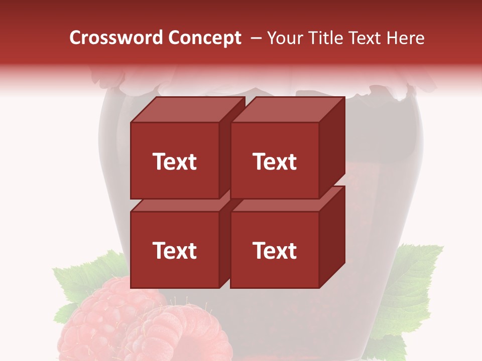 Jelly Healthy Marmalade PowerPoint Template