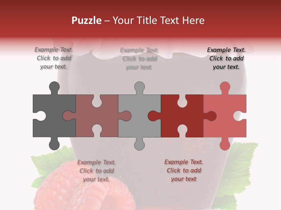 Jelly Healthy Marmalade PowerPoint Template