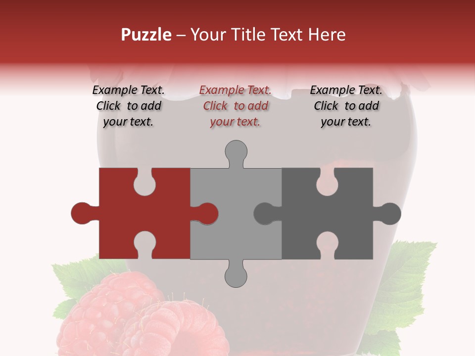 Jelly Healthy Marmalade PowerPoint Template