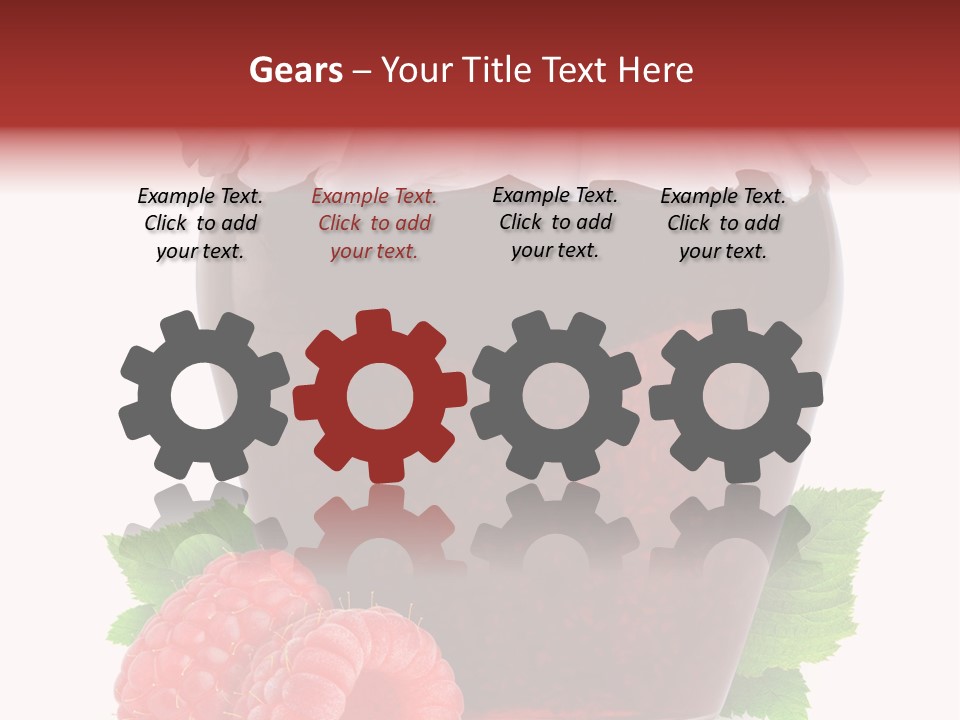 Jelly Healthy Marmalade PowerPoint Template