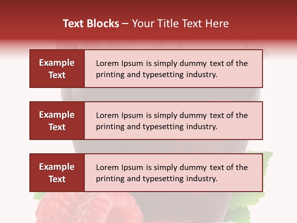 Jelly Healthy Marmalade PowerPoint Template