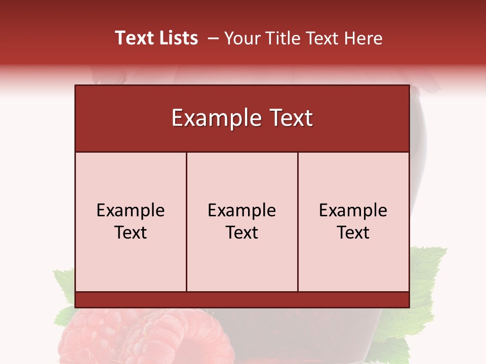 Jelly Healthy Marmalade PowerPoint Template