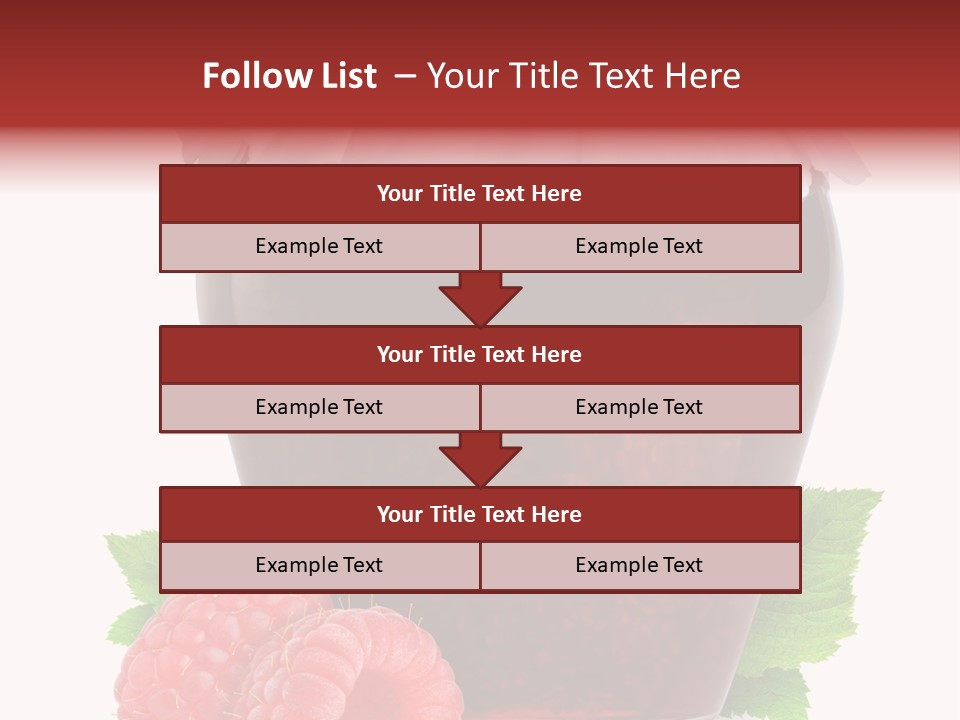 Jelly Healthy Marmalade PowerPoint Template