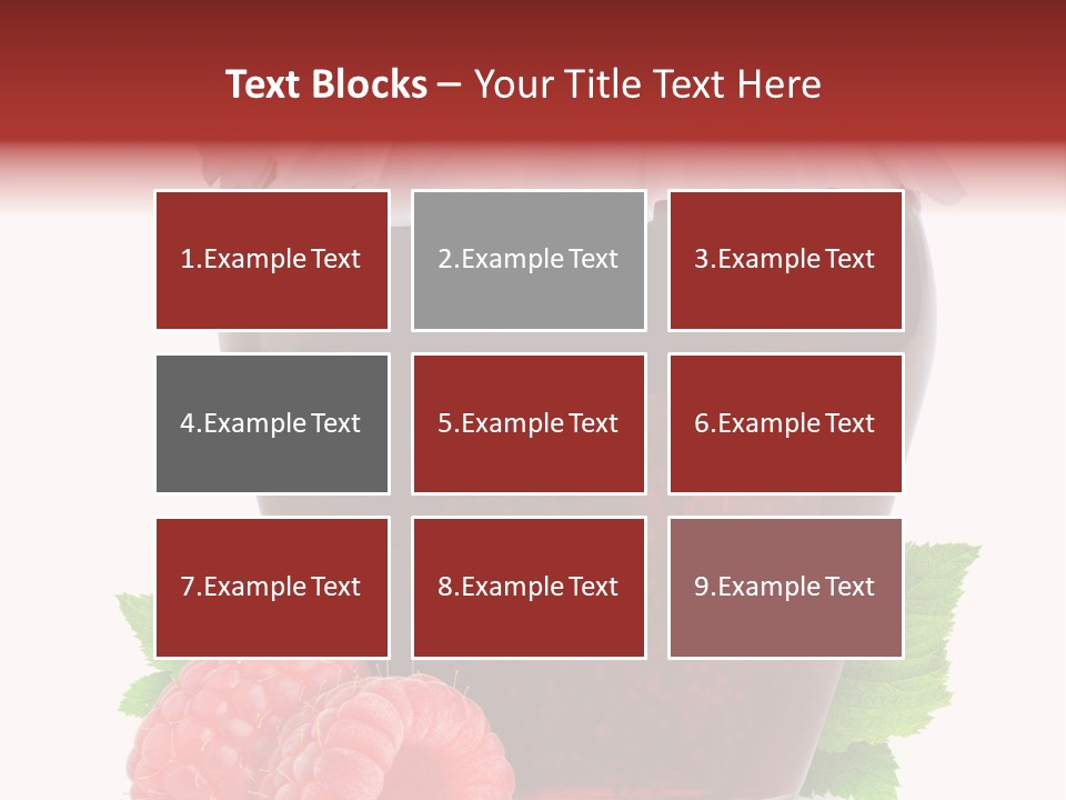 Jelly Healthy Marmalade PowerPoint Template
