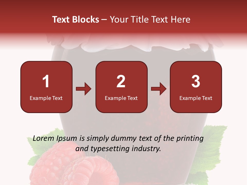 Jelly Healthy Marmalade PowerPoint Template