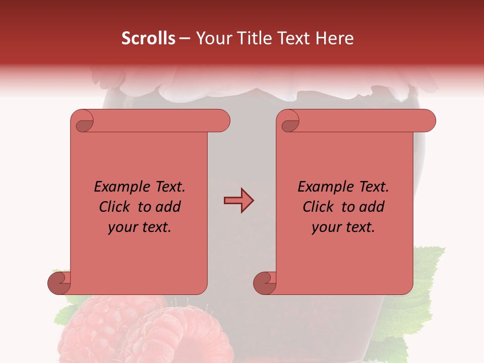 Jelly Healthy Marmalade PowerPoint Template