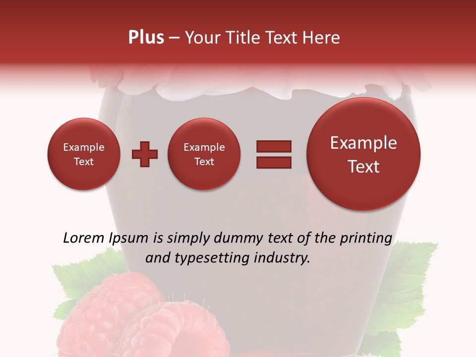 Jelly Healthy Marmalade PowerPoint Template