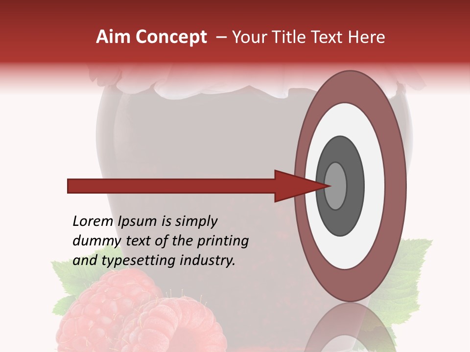 Jelly Healthy Marmalade PowerPoint Template