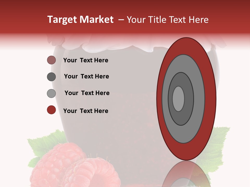 Jelly Healthy Marmalade PowerPoint Template