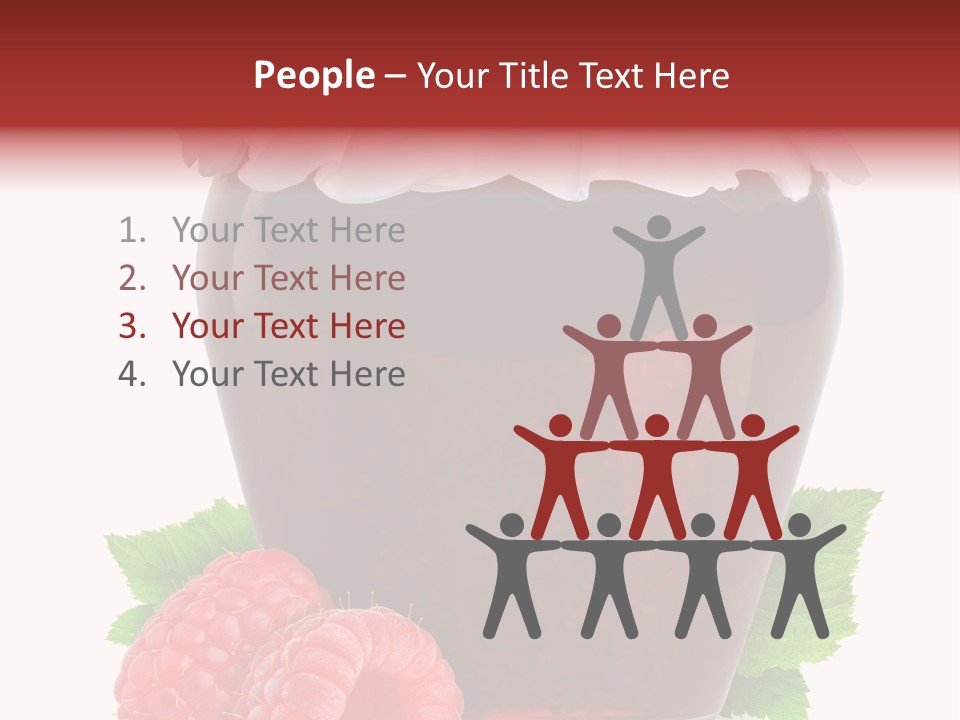 Jelly Healthy Marmalade PowerPoint Template