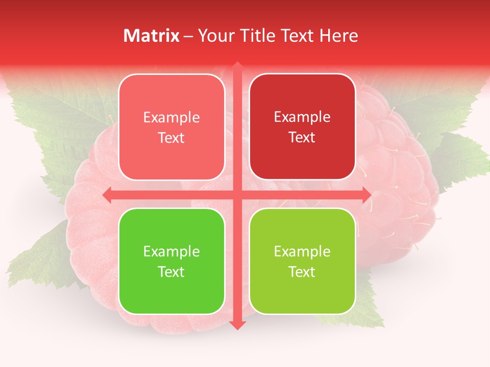 Two Leaf Fresh PowerPoint Template