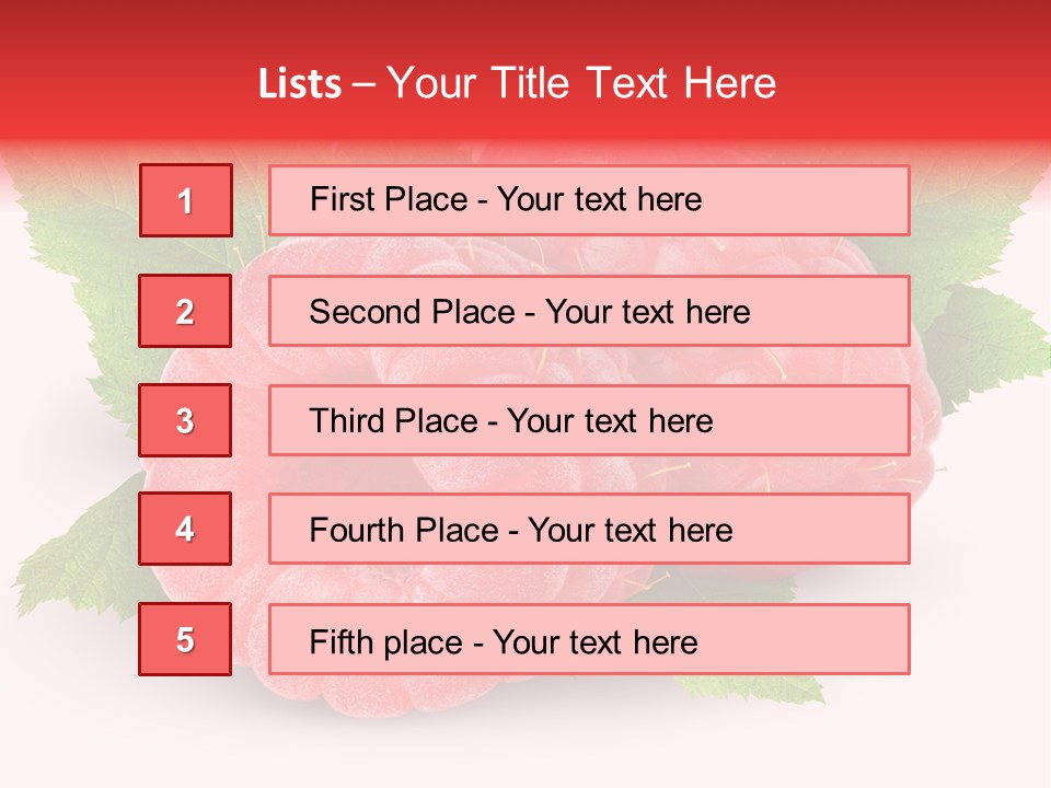 Two Leaf Fresh PowerPoint Template
