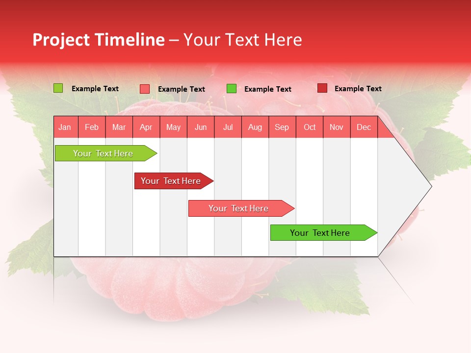 Two Leaf Fresh PowerPoint Template