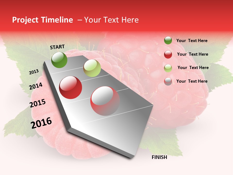 Two Leaf Fresh PowerPoint Template