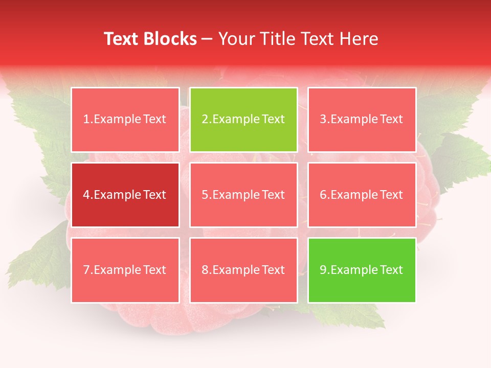 Two Leaf Fresh PowerPoint Template
