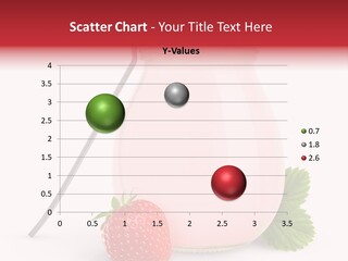 Studio Shot Cream Fruit PowerPoint Template