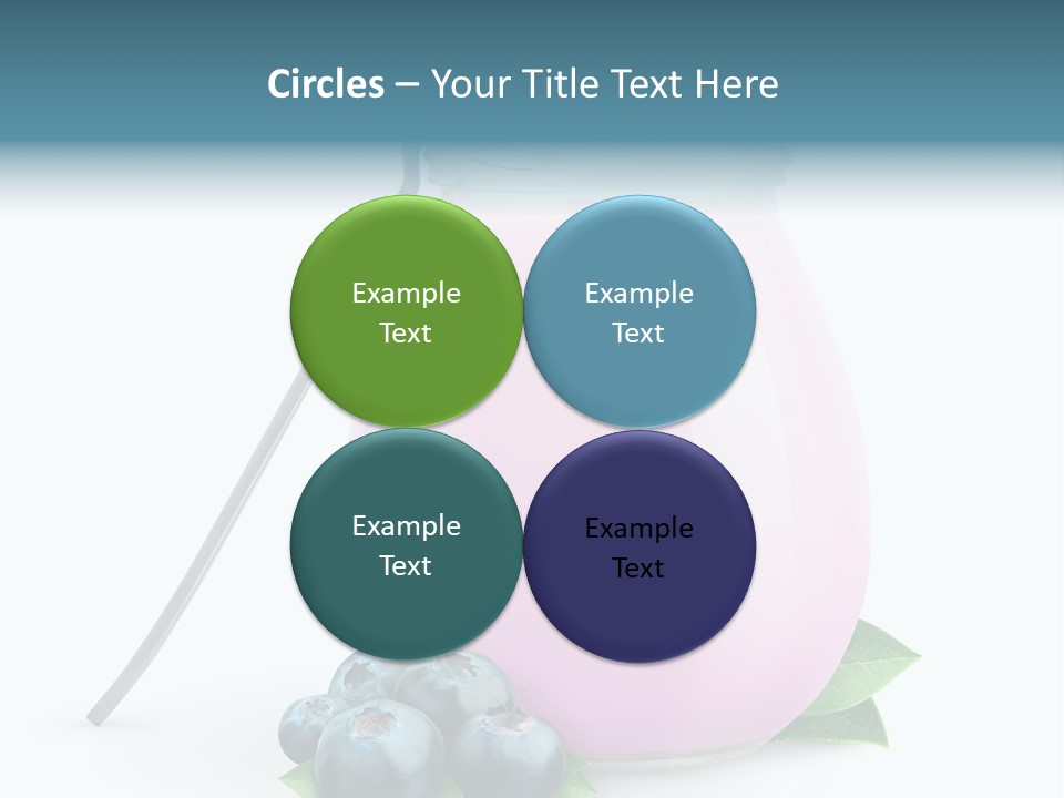 Cream Fruit Healthy PowerPoint Template