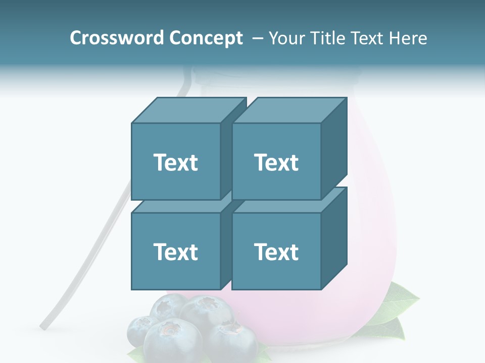 Cream Fruit Healthy PowerPoint Template