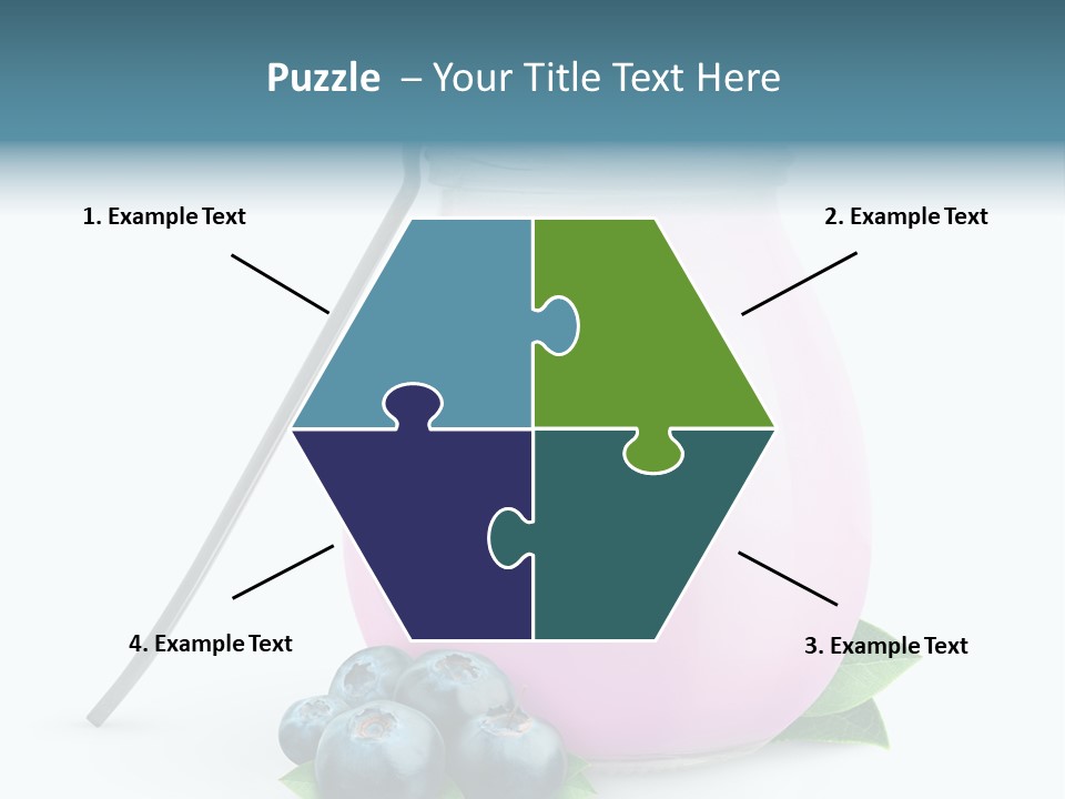 Cream Fruit Healthy PowerPoint Template