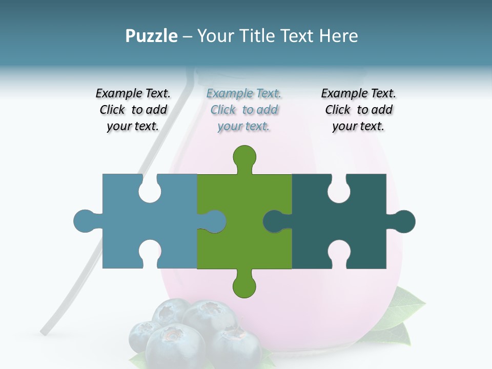 Cream Fruit Healthy PowerPoint Template