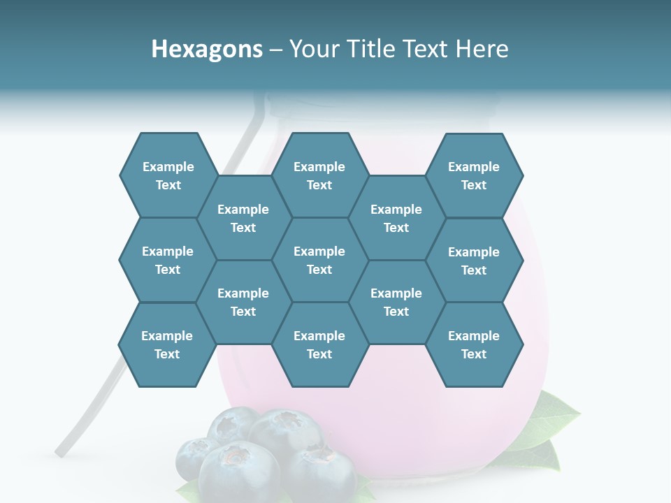 Cream Fruit Healthy PowerPoint Template