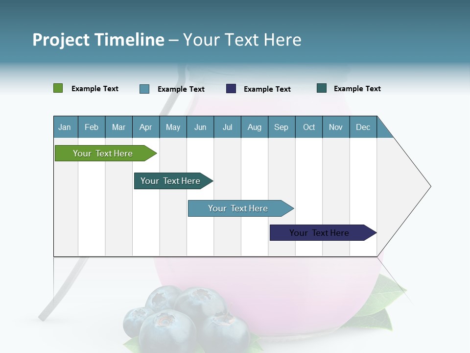 Cream Fruit Healthy PowerPoint Template