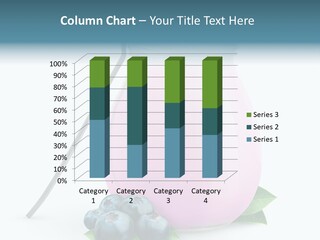 Cream Fruit Healthy PowerPoint Template