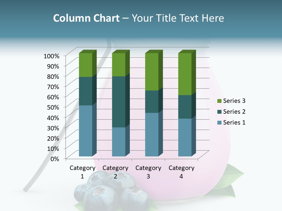 Cream Fruit Healthy PowerPoint Template