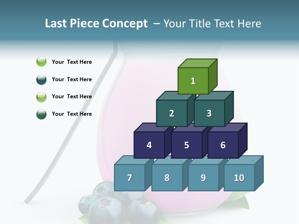 Cream Fruit Healthy PowerPoint Template