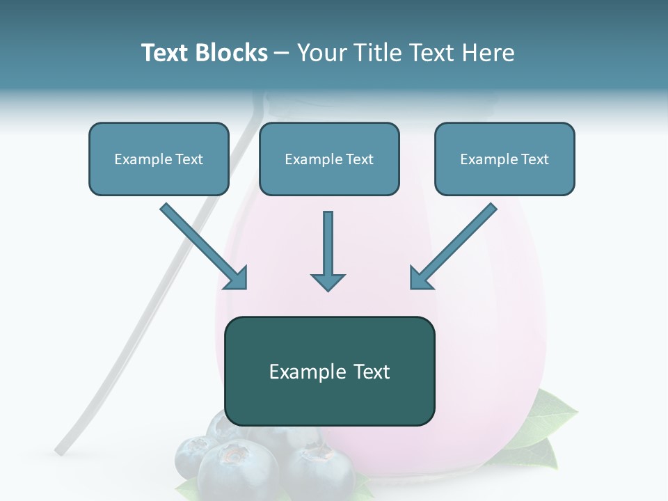Cream Fruit Healthy PowerPoint Template