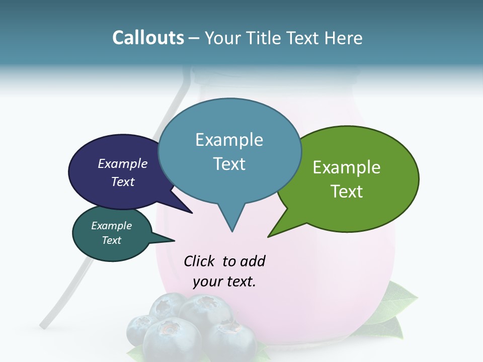 Cream Fruit Healthy PowerPoint Template