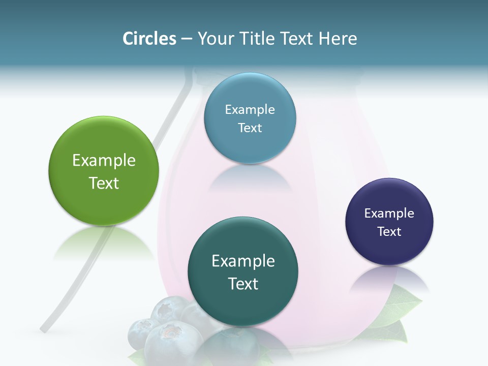 Cream Fruit Healthy PowerPoint Template