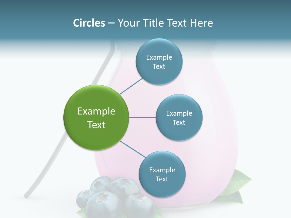 Cream Fruit Healthy PowerPoint Template