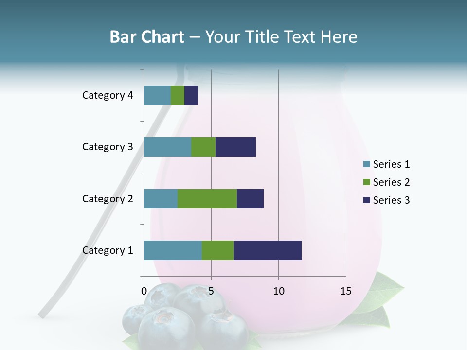 Cream Fruit Healthy PowerPoint Template