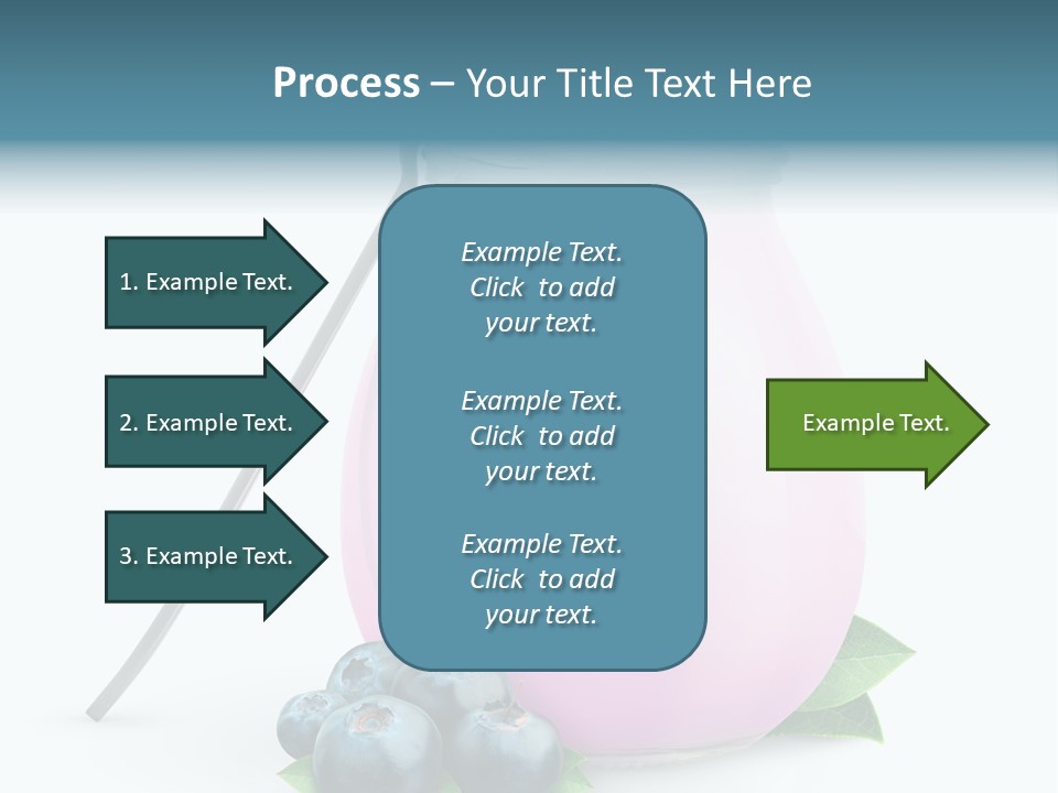 Cream Fruit Healthy PowerPoint Template
