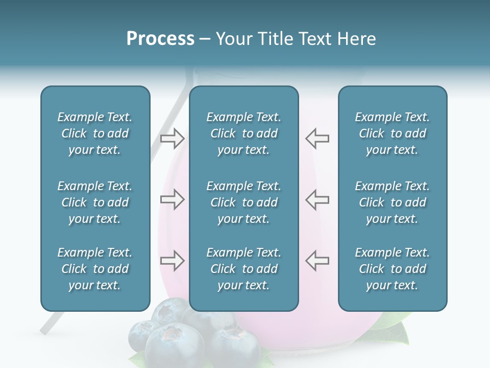 Cream Fruit Healthy PowerPoint Template