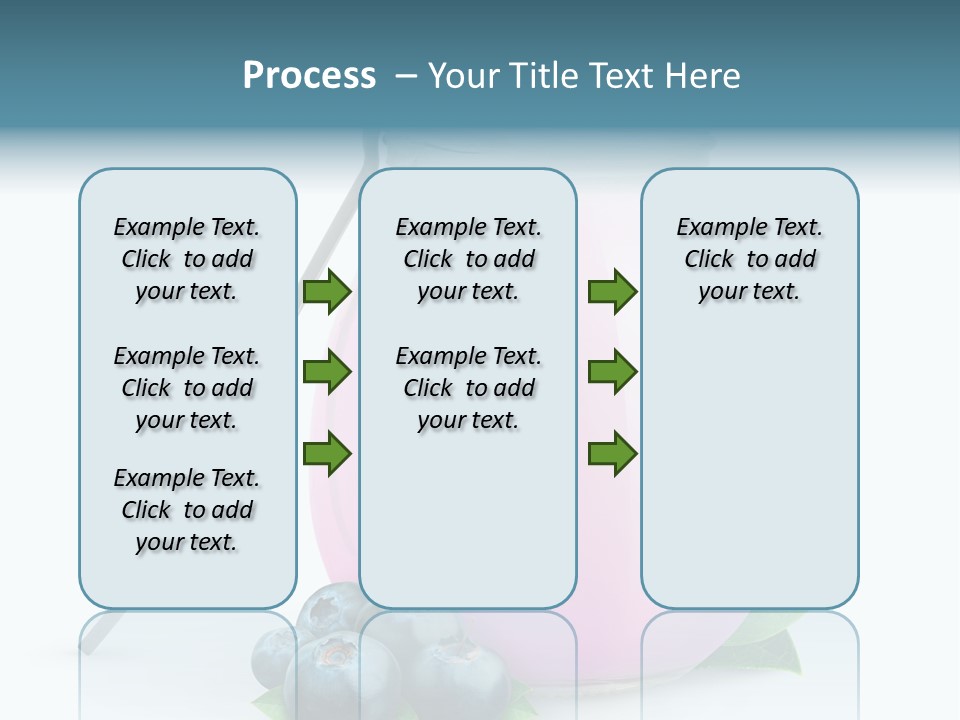 Cream Fruit Healthy PowerPoint Template
