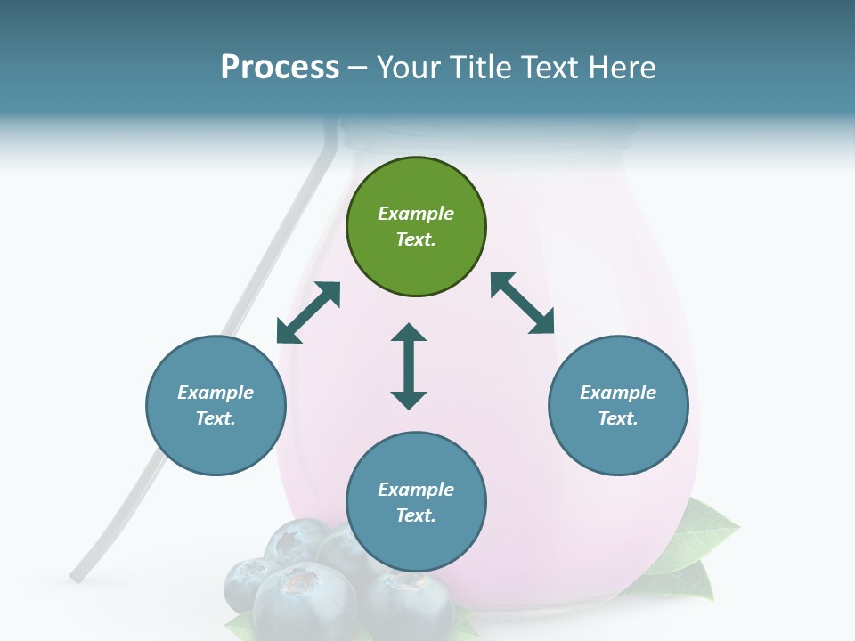 Cream Fruit Healthy PowerPoint Template
