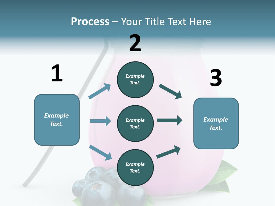 Cream Fruit Healthy PowerPoint Template