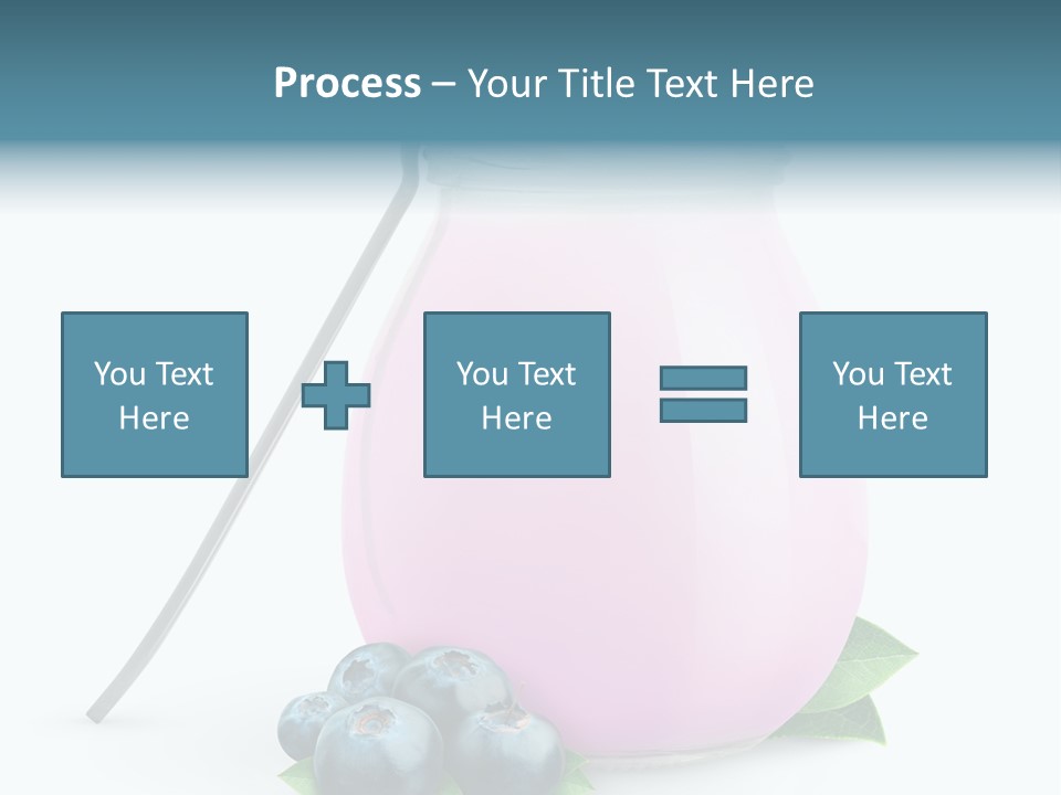Cream Fruit Healthy PowerPoint Template