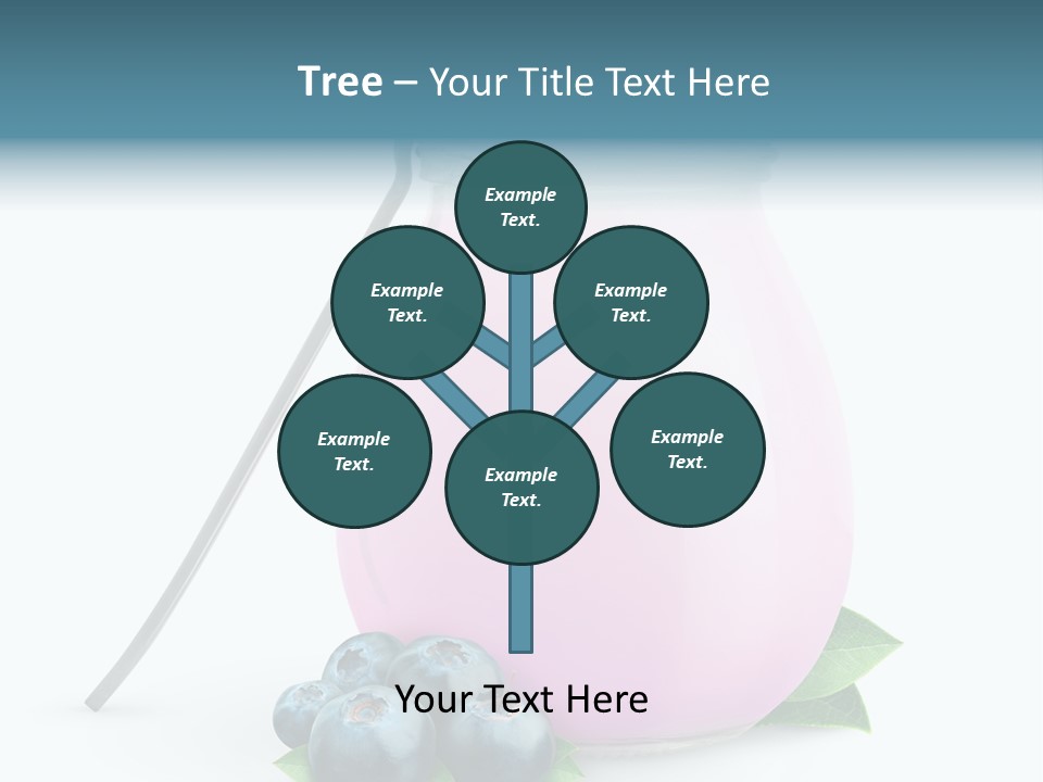 Cream Fruit Healthy PowerPoint Template