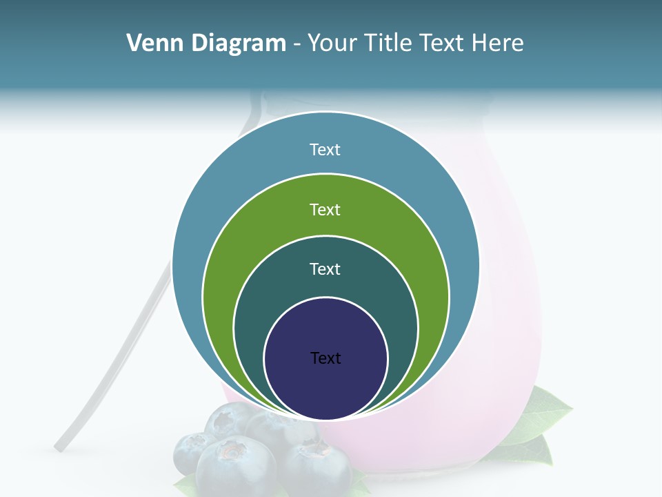 Cream Fruit Healthy PowerPoint Template