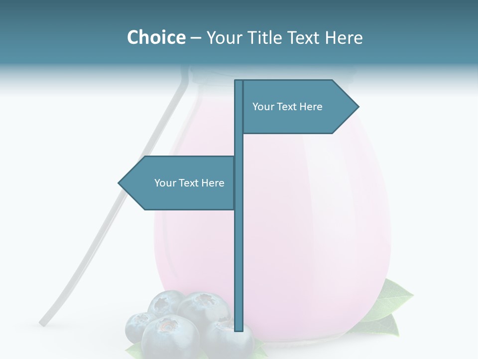 Cream Fruit Healthy PowerPoint Template