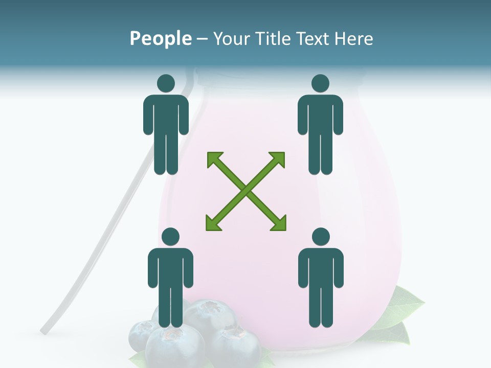 Cream Fruit Healthy PowerPoint Template