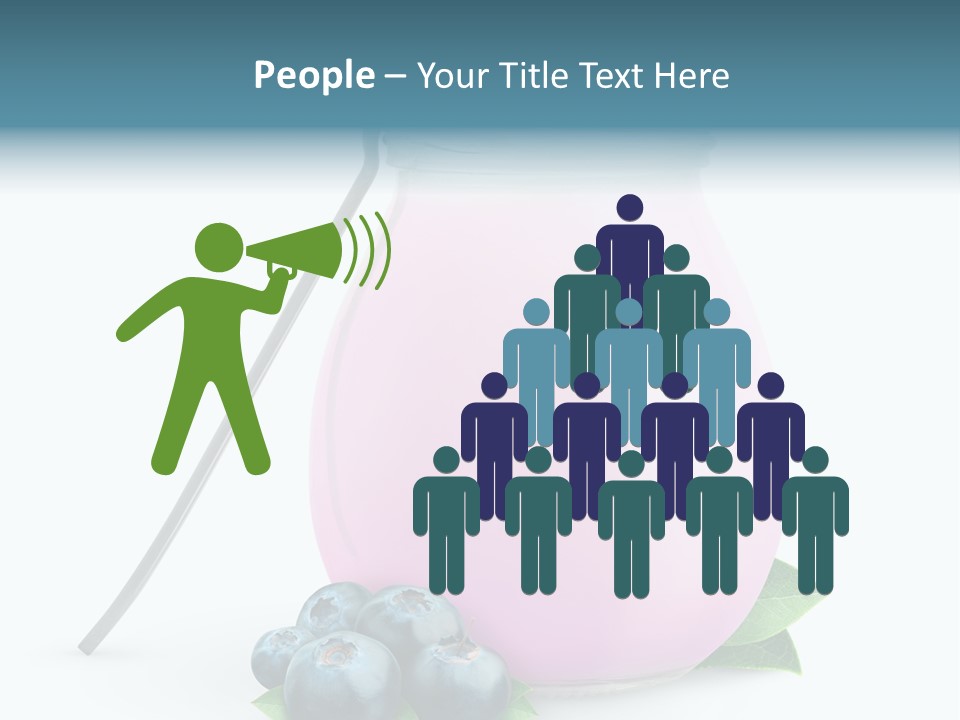 Cream Fruit Healthy PowerPoint Template