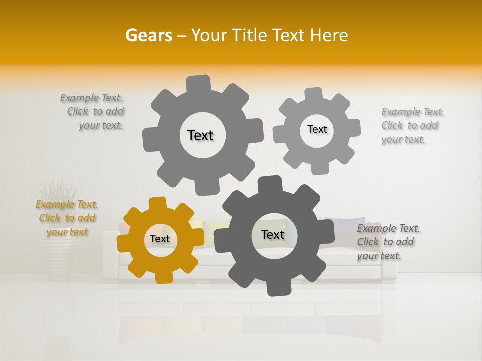 Magazine Metal Refuge PowerPoint Template