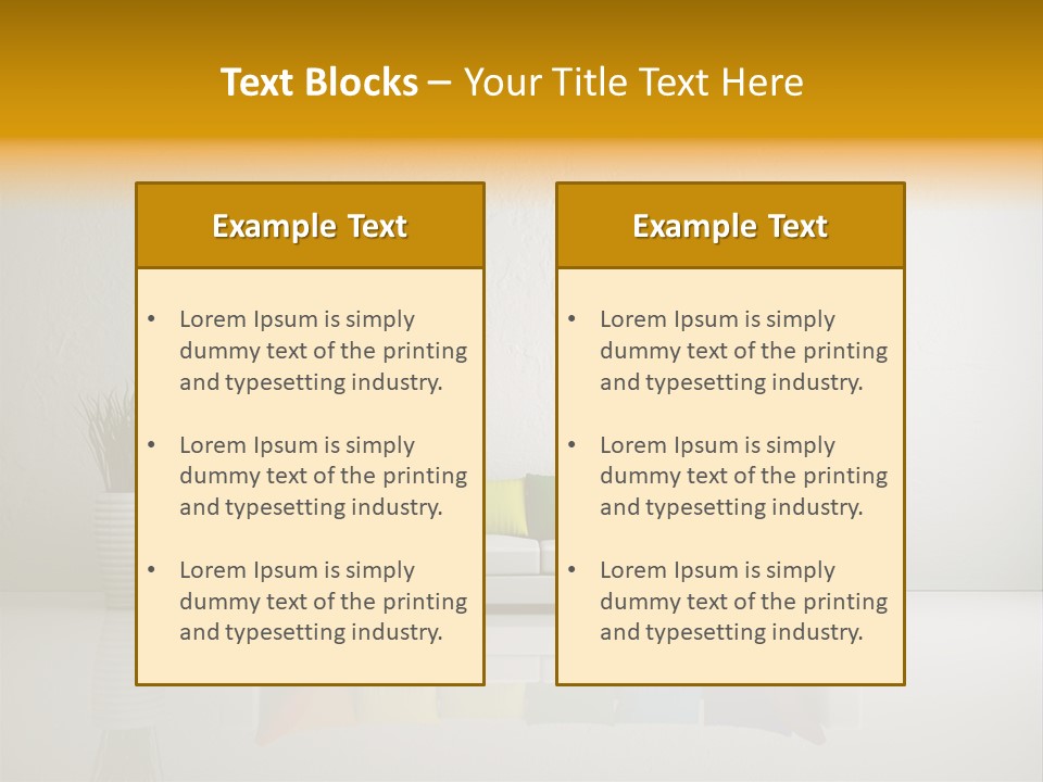 Magazine Metal Refuge PowerPoint Template